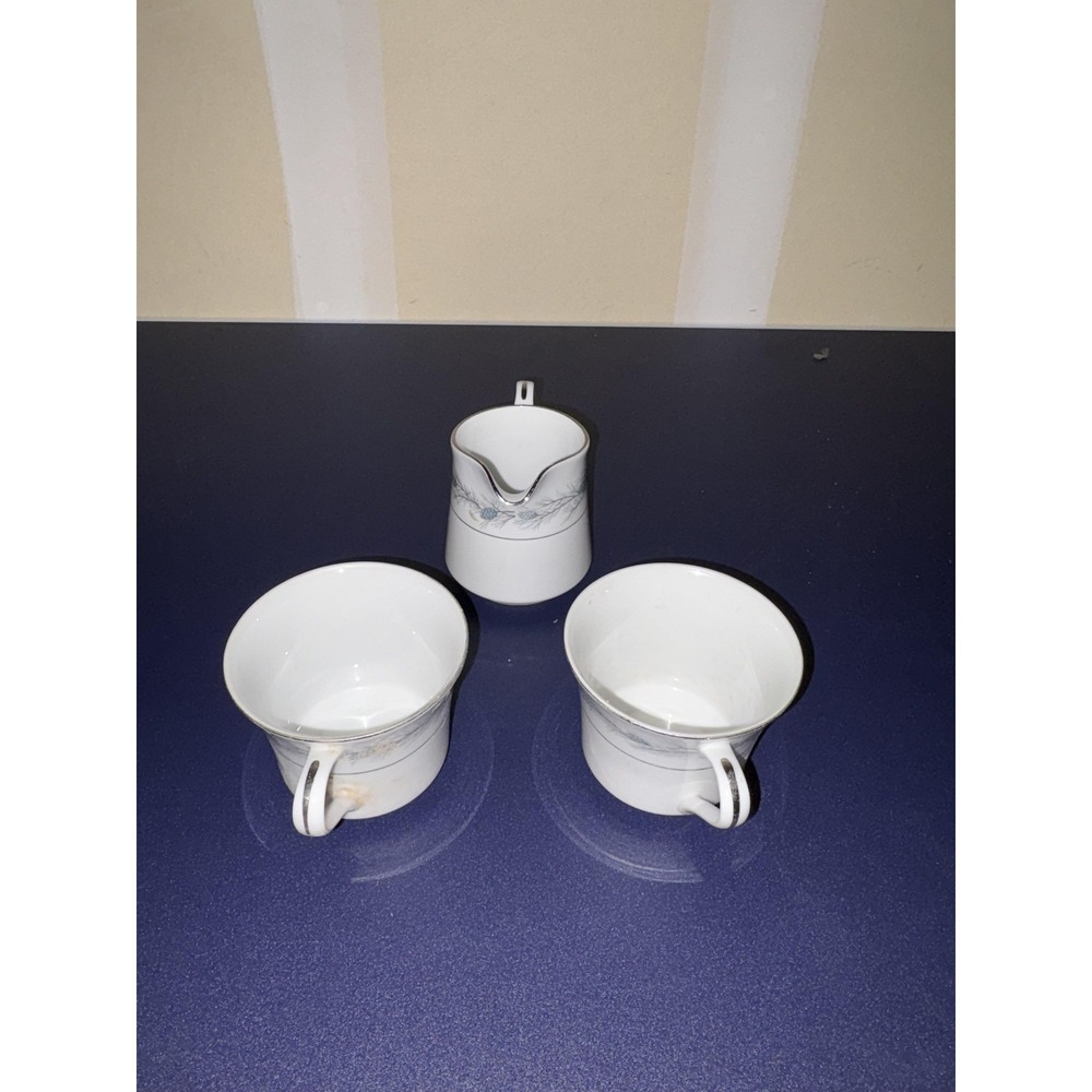 Style‎ House Fine China Duchess Japan 15pc Set Plates Bowls Cups Saucers Creamer - Picture 10 of 10